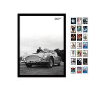 iPosters James Bond (Connery B+W) 30x40 cm Framed Print
