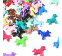 Ipotkitt Assorted Acrylic Jewelry Making Charms Music Celestial Animal Charms for DIY Bracelet Necklace Crafts