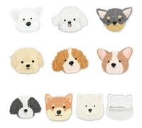 Ipotkitt Assorted Pins Planet Music Animal Knitting Letter Camping Cross Brooches for Clothes Backpacks Hats Crafts, Acrylic, no gemstone