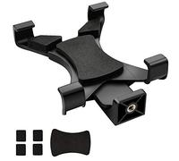 ipow iPad Tripod Mount Adapter Universal Tablet Clamp Holder(4.8 - 7.8 Inch Adjustable Width), Fits Apple Ipad 2 3 4, Ipad Air, Air 2, Ipad Mini 1 2 3, Samsung Galaxy Tab 1 2 3 4, Tab Pro, Tab S, Microsoft Surface, Google Nexus and Most Tablets, Use on Tripod, Monopod, Selfie Stick, Tabletop Tripod Stand etc - Recording Video and Photo with 1/4 Inch Thread