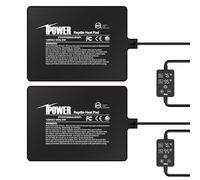 iPower 6 by 8 Inch 8W Reptile Heating Pad with Adjustable Thermostat, Under Tank Warmer Terrarium Heat Mat for Turtles/Snakes/Lizards/Frogs, 2 Pack