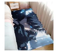 ippi Area Rug Trendy Bedroom Carpet Anti Slip Floor Mat Soft Short Velvet Easy to Clean Anime Bedside Living Room Universal Multiple (Zshz-13,80 * 100cm)