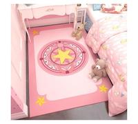 ippi Area Rug Trendy Bedroom Carpet Anti Slip Floor Mat Soft Short Velvet Easy to Clean Anime Bedside Living Room Universal Multiple (Mfz-14,40 * 60cm)