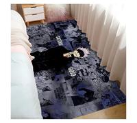 ippi Area Rug Trendy Bedroom Carpet Anti Slip Floor Mat Soft Short Velvet Easy to Clean Anime Bedside Living Room Universal Multiple (Zshz-10,40 * 60CM)