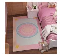 ippi Area Rug Trendy Bedroom Carpet Anti Slip Floor Mat Soft Short Velvet Easy to Clean Anime Bedside Living Room Universal Multiple (Mfz-15,120 * 180cm)