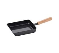 IPPINKA Japanese Iron Tamagoyaki Pan - Egg Omelette Pan Skillet - 5.6 x 7.1 inch - Made in Tsubame, Japan