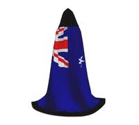 IPPONGET Australian flag print hood mantle carnival themed party decorations vampire role play gothic cosplay