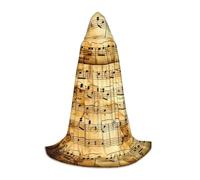 IPPONGET Musical not Print Hood Jacket Carnival Theme Party Decorations Vampire Role Play Gothic Cosplay