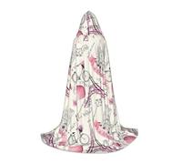 IPPONGET The tower of Paris and a bicycle hooded cape carnival themed party decorations vampire role play cosplay gothic
