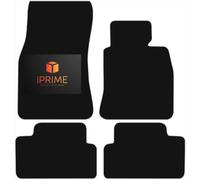 iPRIME Carpet Car Mats For FORD Focus March MK3 2011-2018 Tailored Fit All-Weather Car Floor Mats, Easy To Clean, Anti-Slip, Custom Fit 4-Pieces Set (White Trim, 450- GSM CARPET)