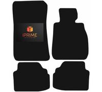 iPRIME Rubber Car Mats For BMW 3 Series 2006-2013 E92 COUPE, Tailored Fit All-Weather Car Floor Mats, Easy To Clean, Anti-Slip, Custom Fit 4 Pcs (Black & Red Trim, Heavy Duty Rubber)