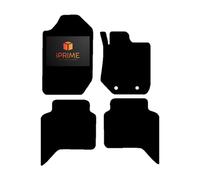 iPRIME Tailored Car Mats For FORD Ranger Wildtrax D-Cab 2012-Onwards, Anti Slip Mat, Fitted With 2 Clips & Anti Slip Backing - 4 Pcs Car Floor Mats (450 GSM CARPET)