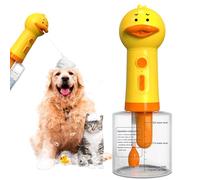 iPriro Automatic Dog Bath Sprayer, Wash Foam Machine, Bath Bubble Maker for Dogs and Cats, Bath Attachment for Cleaning, Rechargable and USB Cable, 12 oz