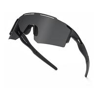 IPROHDCAM Sports Polarized Sunglasses for Men and Women, UV 400 TR90 Protection Sunglasses for Cycling, Skiing, Driving, C1, ICM0803