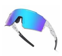 IPROHDCAM Sports Polarized Sunglasses for Men and Women, UV 400 TR90 Protection Sunglasses for Cycling, Skiing, Driving, C7, ICM0803