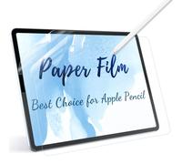 IPROKKO [2 Pack] iPad Pro 12.9 Screen Protector (2022/2021/2020/2018), Like Paper Compatible with iPad Pro 12.9 Inch 6th/5th/4th/3rd Generation Matte PET Film for Drawing and Writing