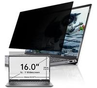 IPROKKO Laptop Privacy Screen 16"&16.1" Inch for Hp/Dell/Acer/Lenovo/ThinkPad/Samsung/Asus/Sony, Removable 16:9 Aspect Laptop Privacy Shield, Anti Blue Light Glare 16 Inch Laptop Privacy Filter