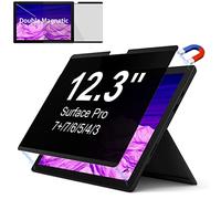 IPROKKO Privacy Screen for Surface Pro 7Plus/7/6/5/4/(12.3 inch), Magnetic Removable Microsoft Surface Privacy Filter, Laptop Anti Glare Blue Light Screen Protector