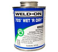 IPS Plastic Pipe Cement Glue Hot Tub Pool Koi Pond Bonding Adhesive Spa 240ml