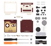 IPS Ready Upgraded eXtremeRate Classic FC Style Custom Replacement Housing Shell for Gameboy Advance SP GBA SP - Compatible with Both IPS & Standard LCD - Console & Screen NOT Included