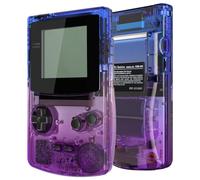 IPS Ready Upgraded eXtremeRate Gradient Translucent Bluebell Replacement Shell Full Housing Cover Buttons for Gameboy Color - Fit for OSD IPS & Regular IPS & Standard LCD -Console & IPS Screen Without
