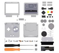 IPS Ready Upgraded eXtremeRate SFC SNES Classic EU Style Custom Replacement Housing Shell for Gameboy Advance SP GBA SP - Compatible with Both IPS & Standard LCD - Console & Screen NOT Included