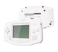 IPS Ready Upgraded eXtremeRate White Replacement Shell Full Housing Cover & White Screen Lens for Gameboy Advance -Compatible with Both IPS & Standard LCD - Console &IPS Screen NOT Included