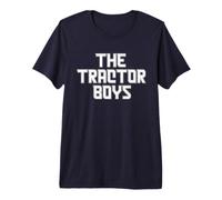 Ipswich, The Tractor Boys, Blue Premium T-Shirt