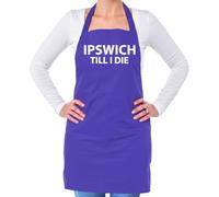 Ipswich Till I Die - Unisex Adult Kitchen/BBQ Apron - Purple - One Size