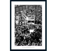 Ipswich Town 1978 FA Cup Final Open Top Bus 18x12 inch Framed Photo Memorabilia