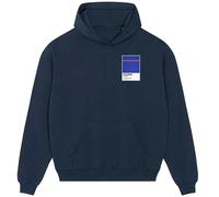 Ipswich Town Classic Football Shirt Colours Frame Men's Hoodie - Navy / S