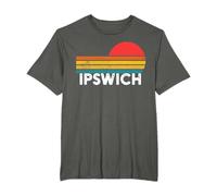 Ipswich Vintage Sunset Home Town T-Shirt