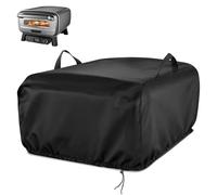 Iptienda Pizza Oven Cover for Ninja Artisan Outdoor Pizza Ovens,420D Pizza Oven Covers Waterproof with Drawsting,Outdoor Pizza Ovens & Air Fryer Accessories,Camping Pizza Protective Cover - 62x45x31cm
