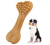 IPTPAS Durable Dog Chew Toy for Aggressive Chewers, Tough TPR Bone-Shaped Dental Toy for Teeth Cleaning, Anxiety Relief, and Boredom, Long-Lasting Bone Toy for All Dog Sizes & Teething Puppies