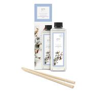 ipuro Essentials Room Fragrance Cotton Fields Refill Set for a Pleasant Room Climate - Air Freshener with High-Quality Ingredients 500 ml