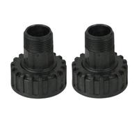 IPW Industries Inc-Fleck (61991-01) Male Threaded Noryl Connection Adapter Kit for 5810-5812 Series (2 Pack)1" NPT