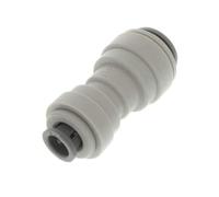 IPW Industries Inc-John Guest - Acetal Reducing Union Quick Connect Fitting 1/2" OD x 3/8" OD/Single- (PI201612S)