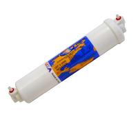 IPW Industries Inc-Omnipure - (K2505-SS) - 10" x 2" Sediment Inline Filter - 5 Micron 1/4" Quick Connect 90° Elbows/Single