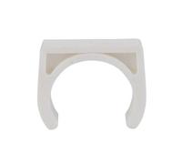 IPW Industries Inc-Watts-C-2000W Mounting Clip, 2 IN, Single In-Line, White Plastic