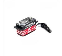 IPX6 Waterproof Programmable Brushless Smart Servo 4.8-8.4V Aluminum Heatsink Case for RC Drift Car Boat Helicopter Fixed-Wing Robot (Red)