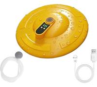 IPX7 Floating & Rechargeable Bait Bucket Aerator, Portable Channel Aquarium Aerator & Inflator, Rechargeable Charging Oxygen Pump for Fish Tank, Outdoor Fishing