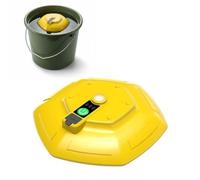 IPX7 Waterproof Floating Bait Bucket Aerator, Rechargeable Portable Oxygen Pump with 3 Adjustable Modes, Quiet Bubbler Pump for Fish Tank, Bait Bucket, Shrimp Tank and Live Bait Transport