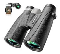 IPX7 Waterproof Powerful 10x42 Binoculars for Adults high Powered Hunting Birding Travel Theater Astronomy Bird Watching Stargazing Star Gazing Opera geo Safari Marine Birdwatching