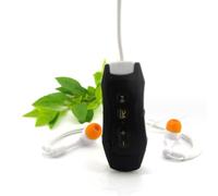 IPX8 MP3 Music Player with Sound FM Radio Clip Design Rechargeable Battery USB 2 0 for Swimming Running Sports