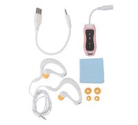 IPX8 Waterprof Mp3 Player for Swimming, Rechargeable USB2.0 Swim Music Player Swimming Mp3 Player with Underwater Headphones for Diving, Surfing, Running, Skiing (8GB)