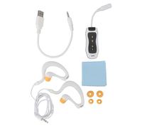 IPX8 Waterprof Mp3 Player for Swimming, Rechargeable USB2.0 Swim Music Player Swimming Mp3 Player with Underwater Headphones for Diving, Surfing, Running, Skiing (8GB)