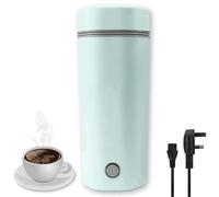 IPZDF Mini Electric Kettle, 350ml, Portable, Automatic Shut Off, Cordless, Green, Double Insulation, No PBA, Fast Boil, Quiet, 300w, Travel Kettle