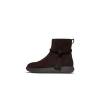 Iq-Comff Tassel Suede Short Boots Choclate Brown FitFlop Brown 6