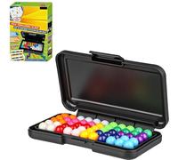 IQ Games Compatible With Kanoodle IQ Puzzle Set With 120 Challenges, Develops Critical Thinking & Spatial Reasoning, Compact and Portable, IQ Games Suitable for Most People Genius Iq Puzzle