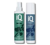 IQ Intelligent Haircare 10-in-1 Multifunctional Treatment (250ml) with IQ Intelligent Haircare Clarifying Shampoo (300ml) - Ultimate Haircare Duo for Nourishment and Purification